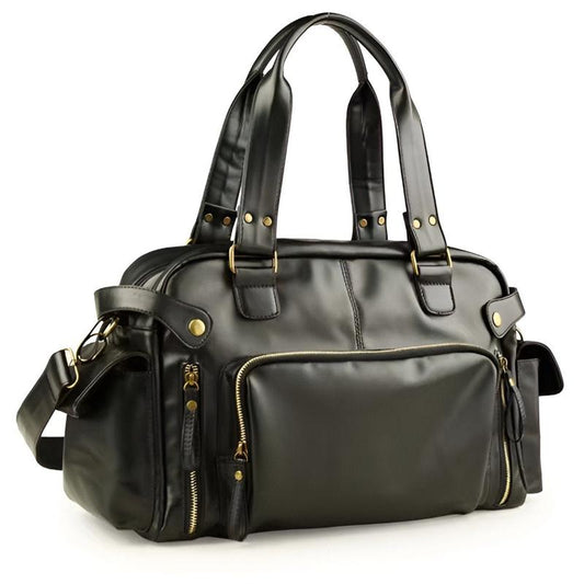 Gianni Leather Duffle Bag