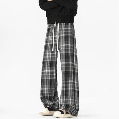 Casuali Plaid Pants