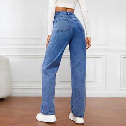 Amore High Rise '90s Straight Jeans