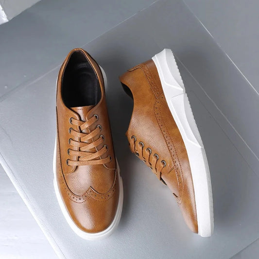 Heritage Lace-Up Canvas Sneakers