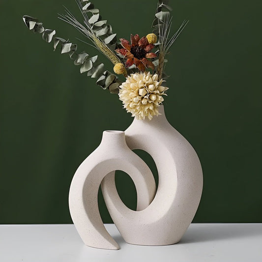 Ceramic Vase 2-Piece Set