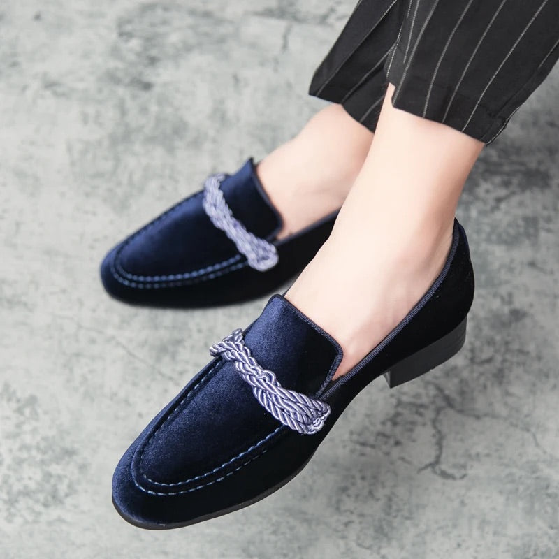 Filo Velvet Loafers