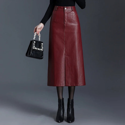 Eterea Leather Skirt