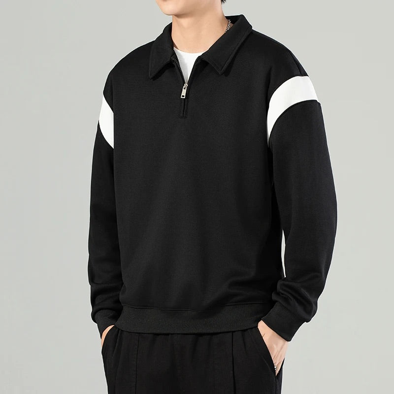 Bavero Quarter-Zip Sweater