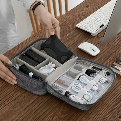 Travel Electronics & Cable Organizer