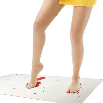 Halloween Blood Color-Changing Bathmat