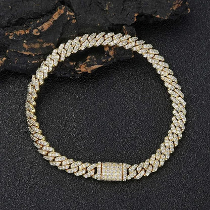 Frio Cuban Bracelet - 5mm Gold