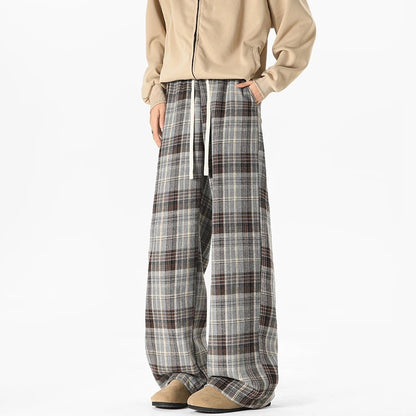 Casuali Plaid Pants