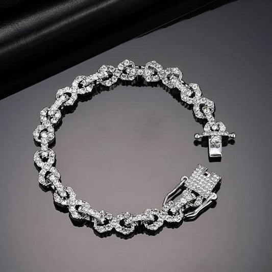 Frio Infinity Bracelet - 5mm Silver