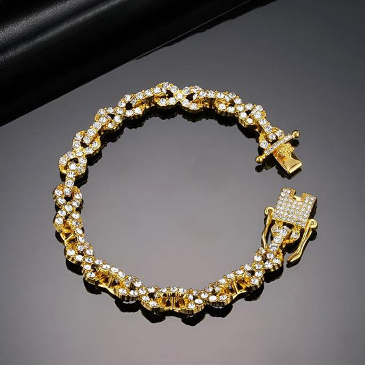 Frio Infinity Bracelet - 5mm Gold